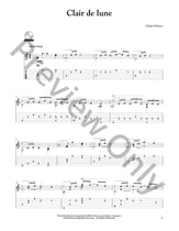 Clair de Lune Guitar and Fretted sheet music cover
